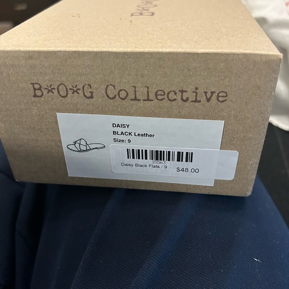 BOG Band of Gypsies Wide Woven Strap Flat, 9, NWB - Picture 5 of 5